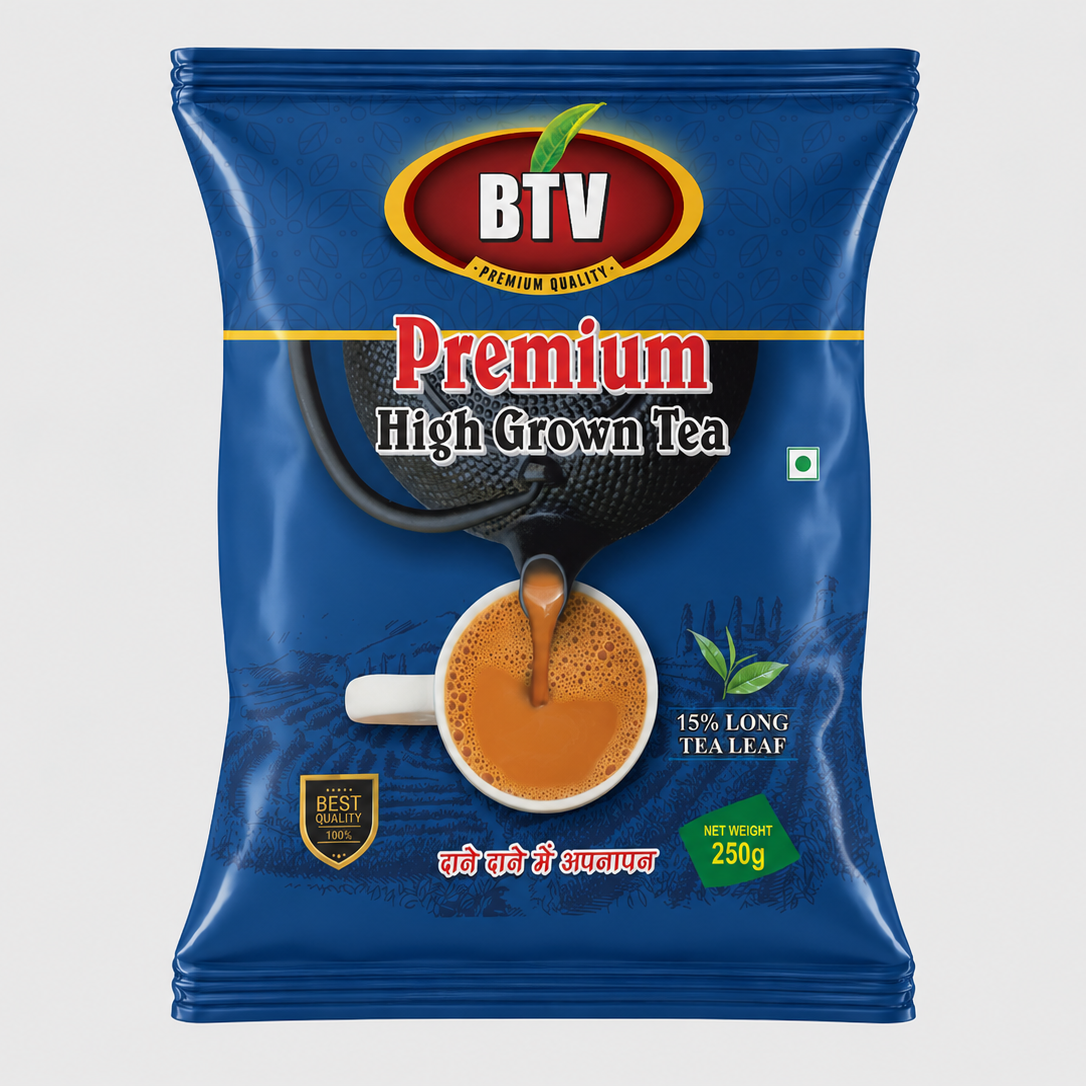 BTV Premium High Grown Tea – Darjeeling & Nilgiri Blend | 250g