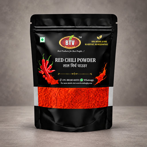 BTV Red Chilli Powder | 100% Pure Mirch Powder