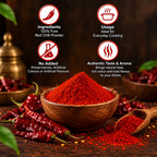BTV Red Chilli Powder | 100% Pure Mirch Powder
