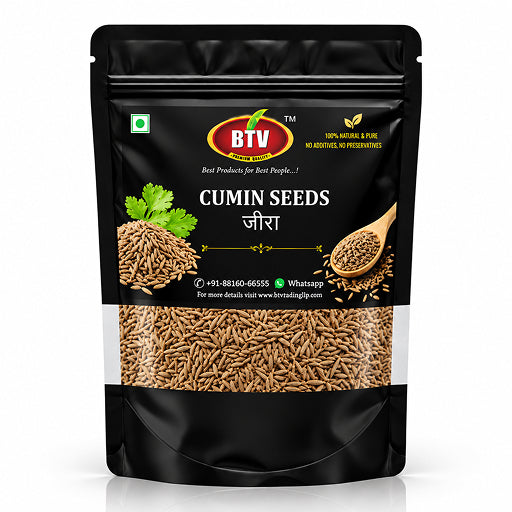 BTV Jeera Sabut | 100% Pure Whole Cumin Seeds